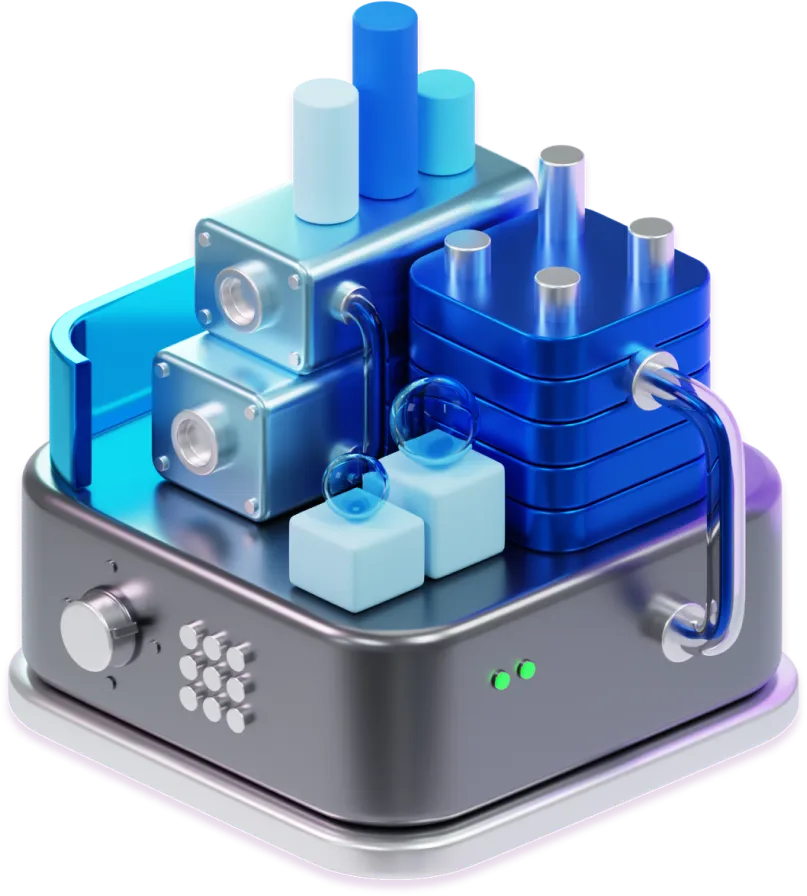 Icon depicting enterprise solutions imagery.